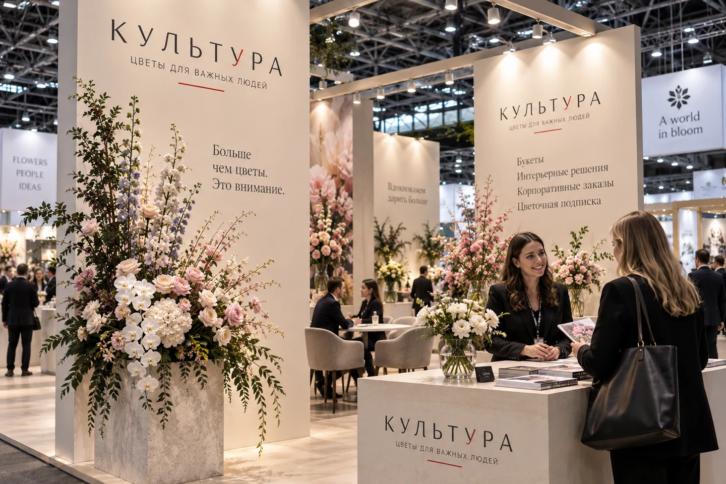 Фирменный стенд «Культуры» на отраслевой выставке